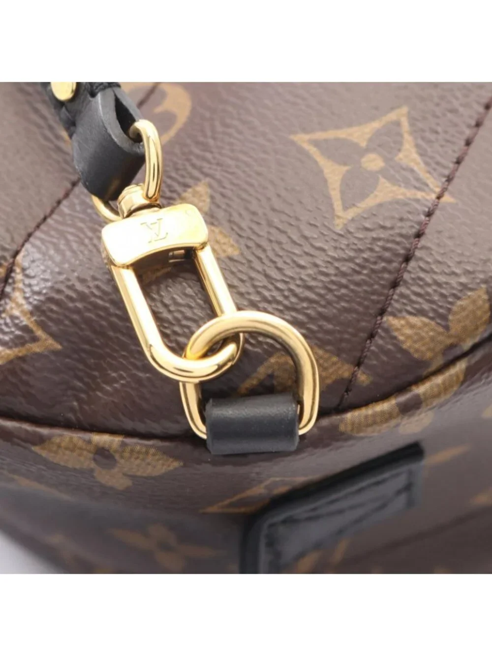 Louis Vuitton Backpack Palm Spring Mini Canvas Leather